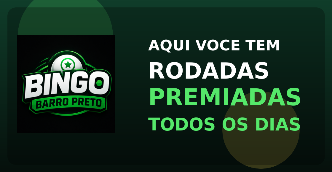 Cadastro Bingo Barro Preto